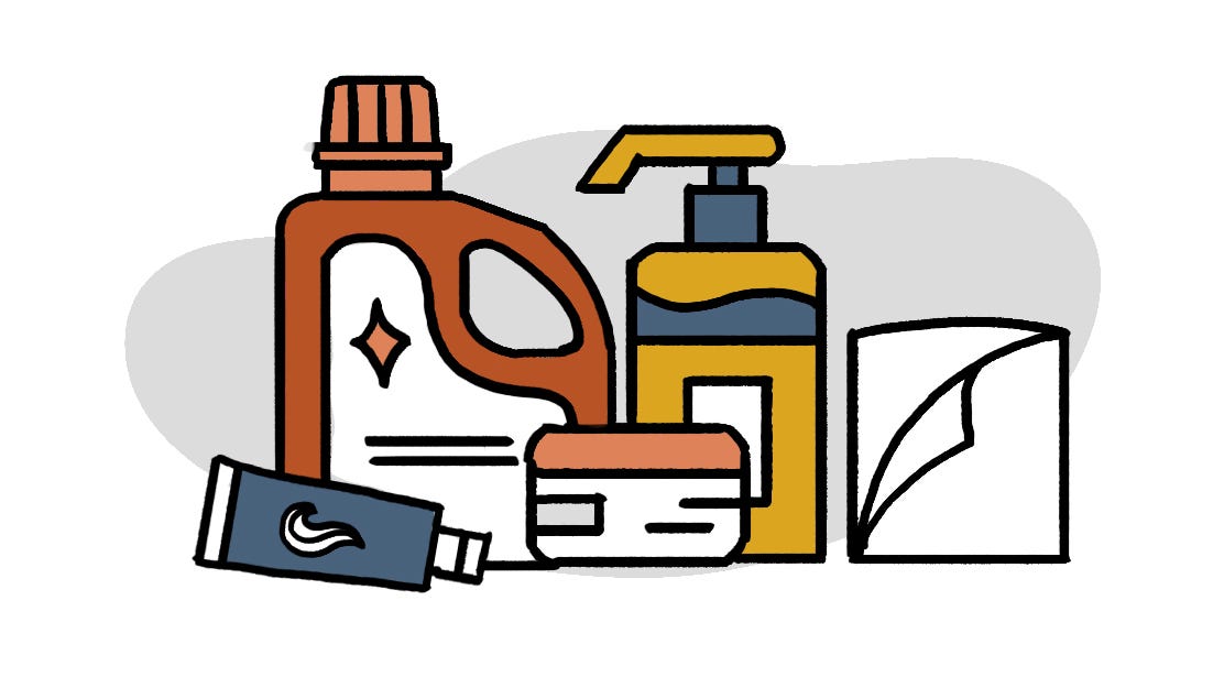防疫物資清單洗護用品類